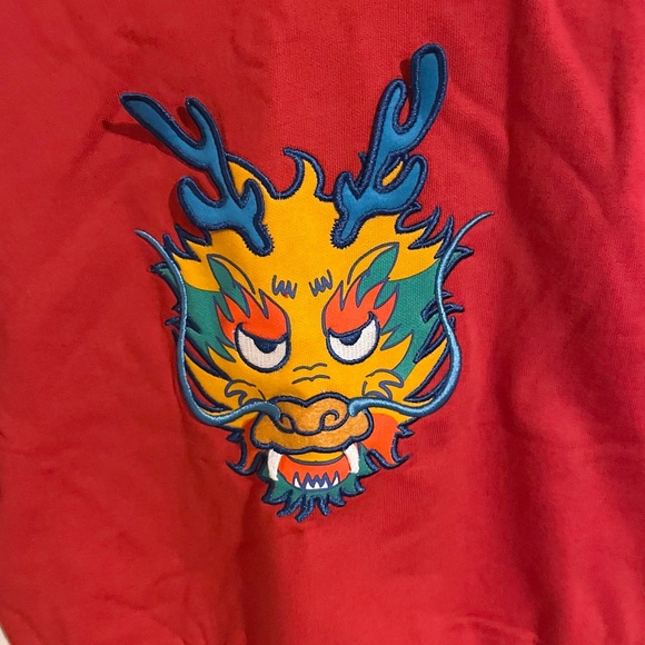 H&M Sz US 5T/6 sweatshirt with motif long sleeve - Picture 5 of 8